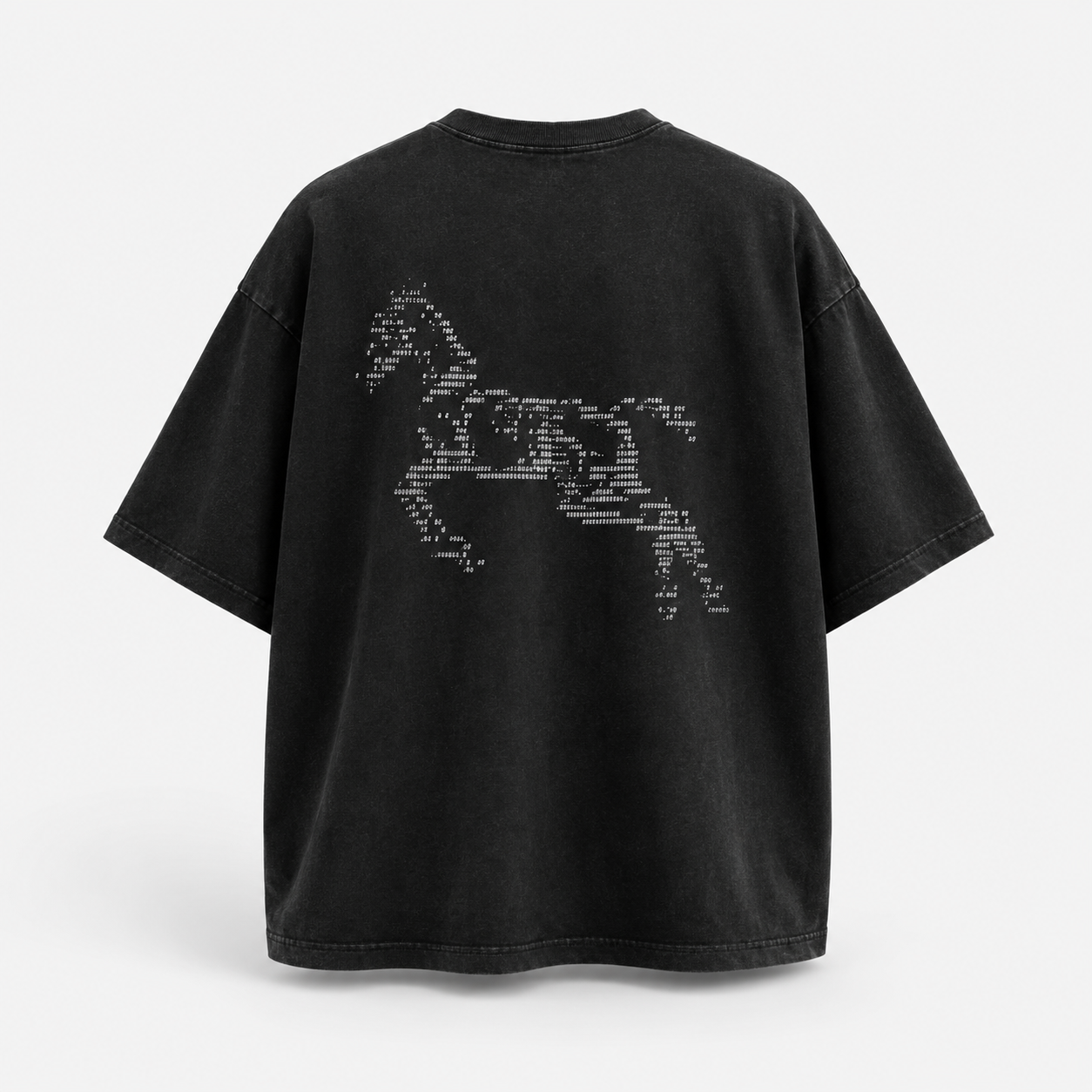PIXELHORSE TEE back view