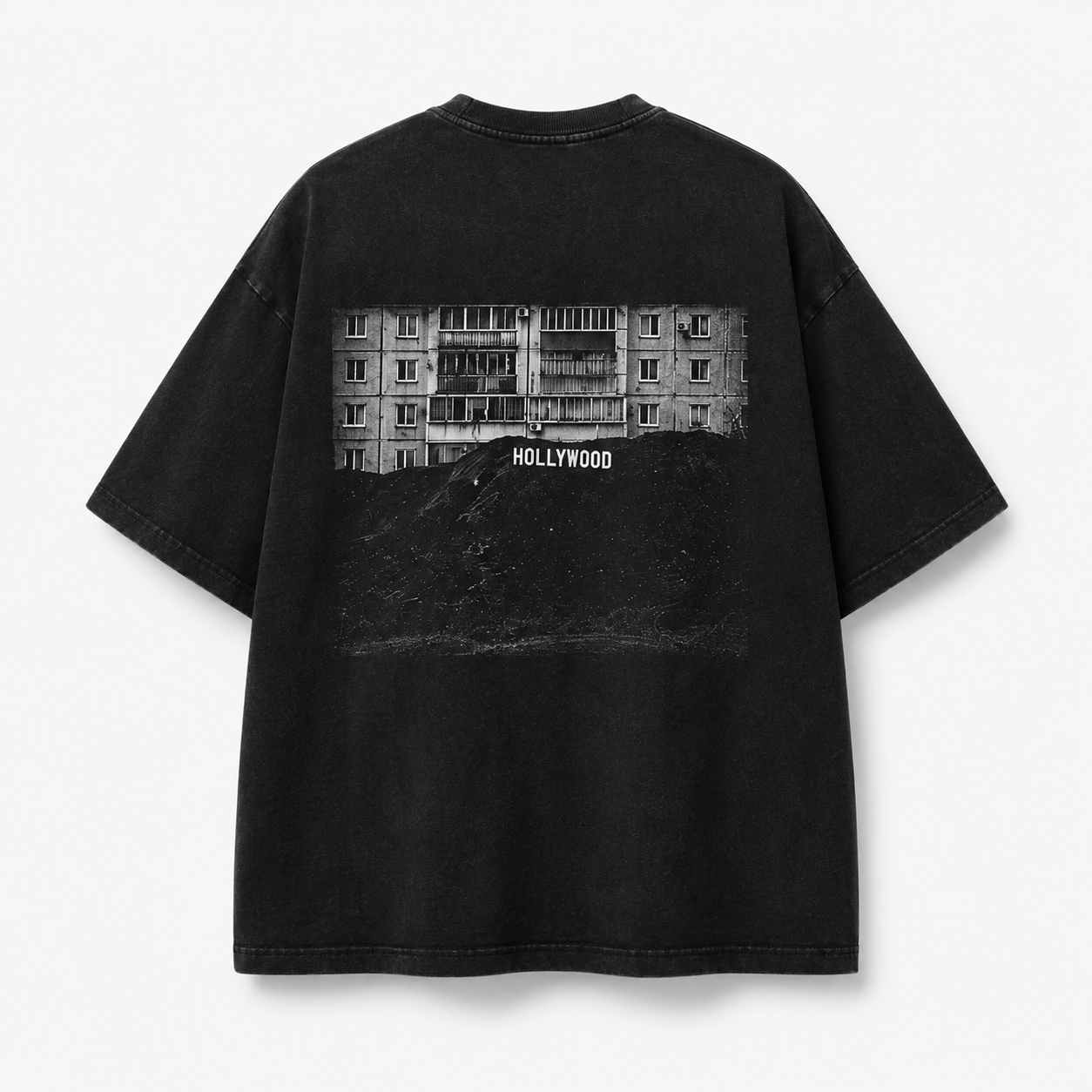 HOLLYBLOC TEE back view